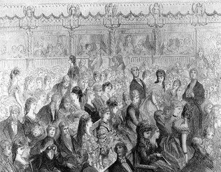 Les Stalles, Covent Garden Opera, de 